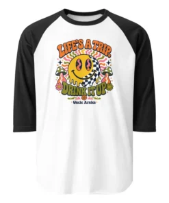 Trippin' 3/4 sleeve raglan